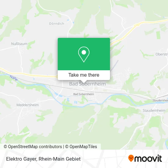 Elektro Gayer map