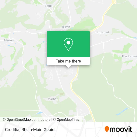 Creditia map