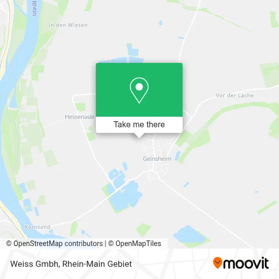 Weiss Gmbh map
