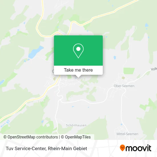 Tuv Service-Center map