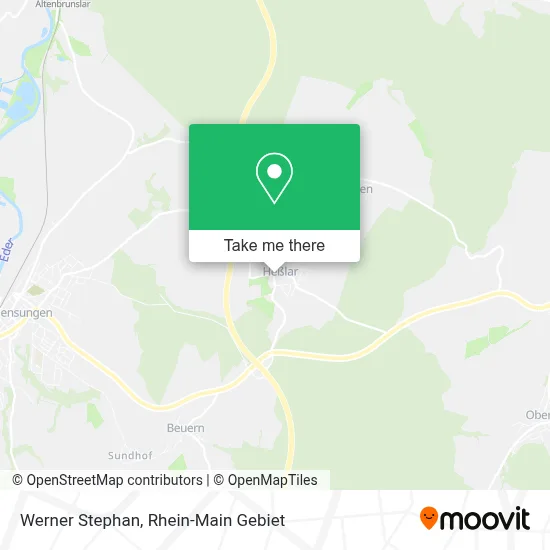 Werner Stephan map