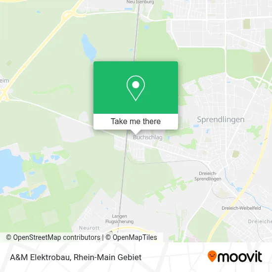 A&M Elektrobau map