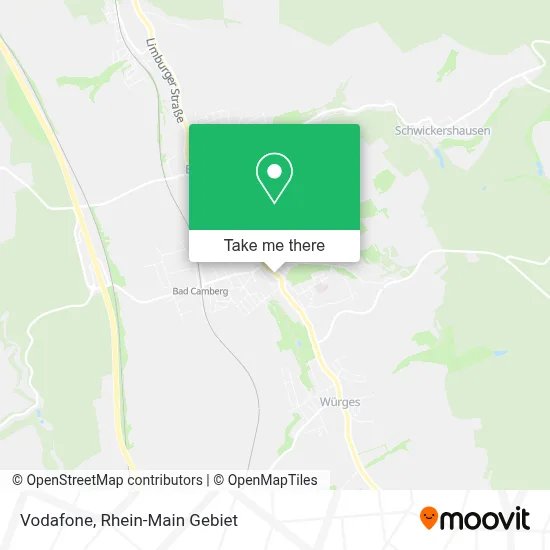 Vodafone map