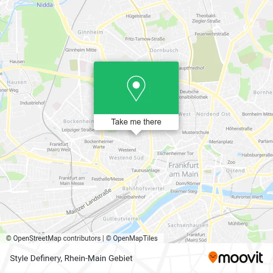 Style Definery map
