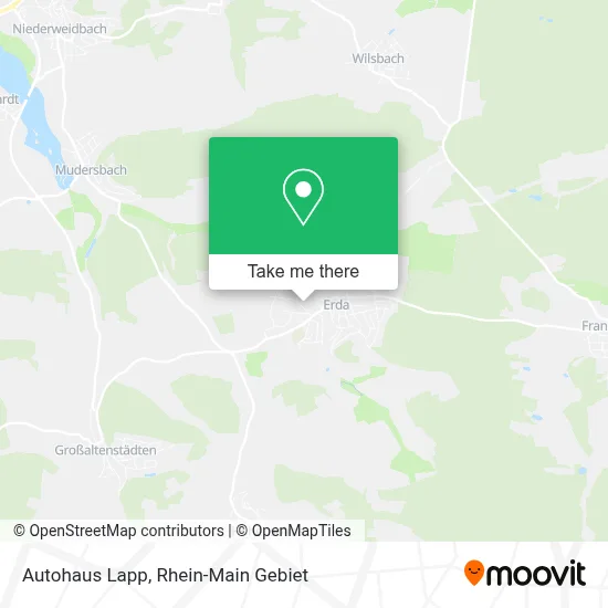 Autohaus Lapp map