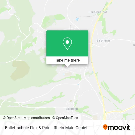 Ballettschule Flex & Point map