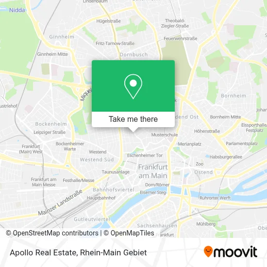 Apollo Real Estate map