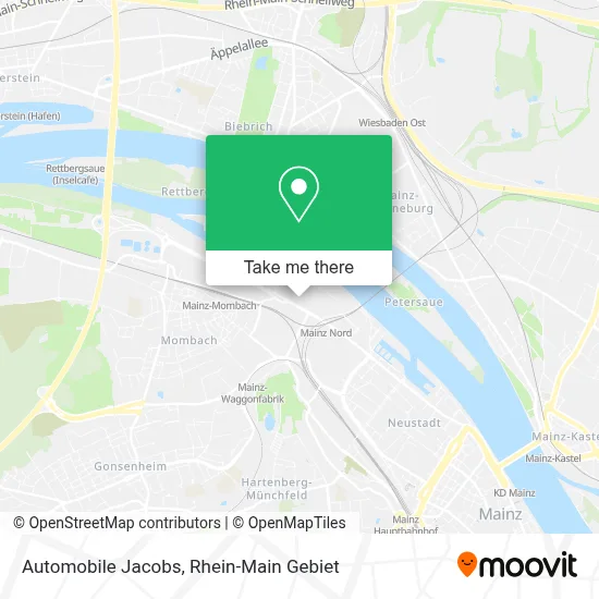 Automobile Jacobs map