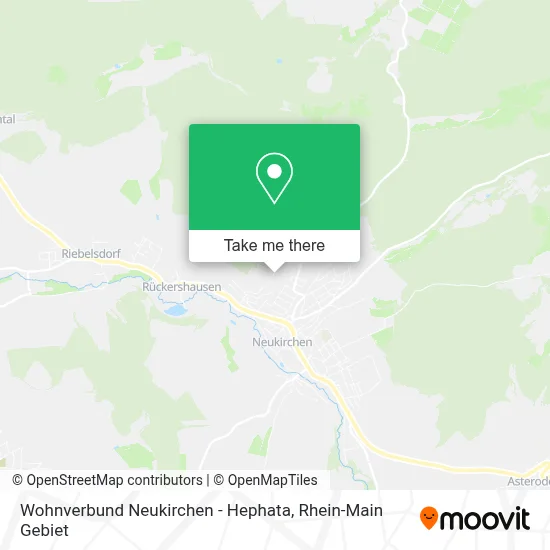Wohnverbund Neukirchen - Hephata map