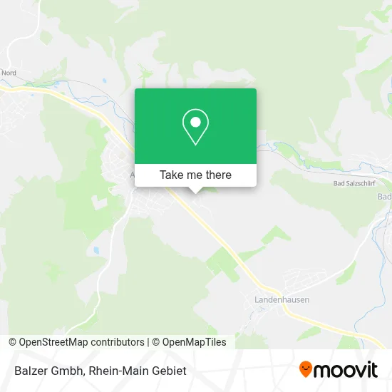 Balzer Gmbh map