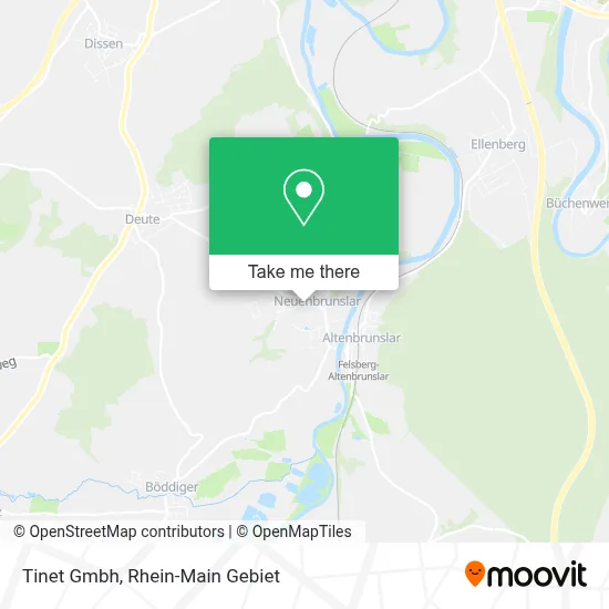 Tinet Gmbh map