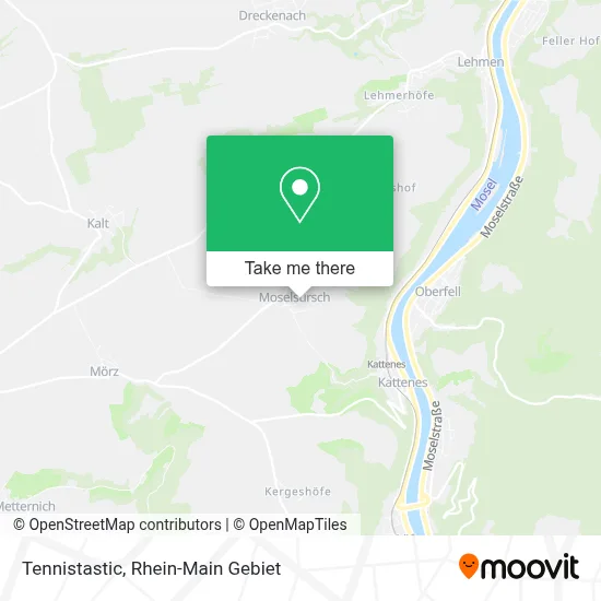 Tennistastic map