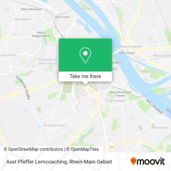 Axel Pfeffer Lerncoaching map