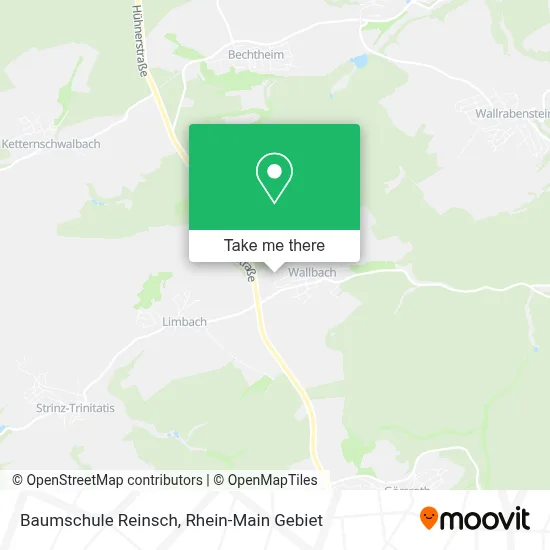 Baumschule Reinsch map