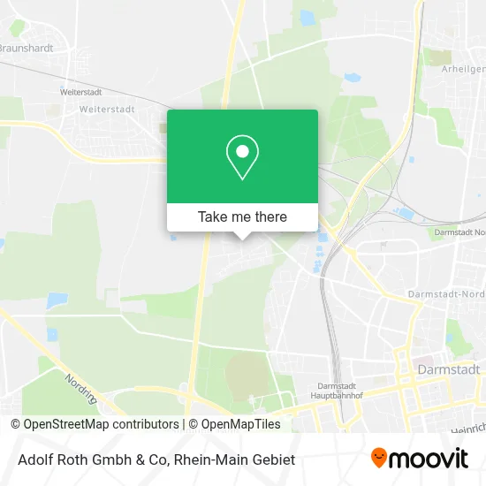 Adolf Roth Gmbh & Co map