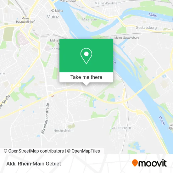 Aldi map