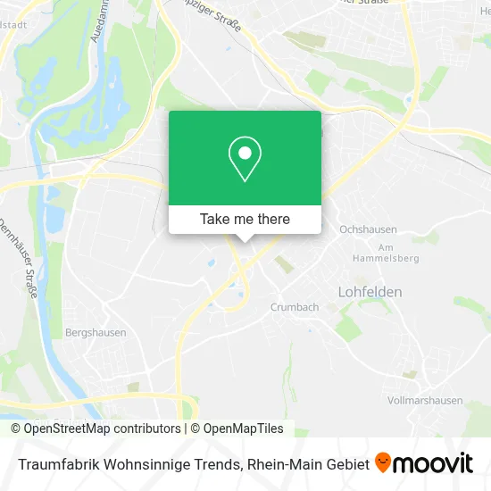 Traumfabrik Wohnsinnige Trends map
