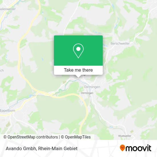 Avando Gmbh map