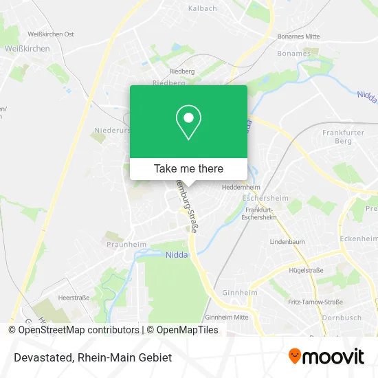 Devastated map