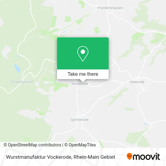 Wurstmanufaktur Vockerode map