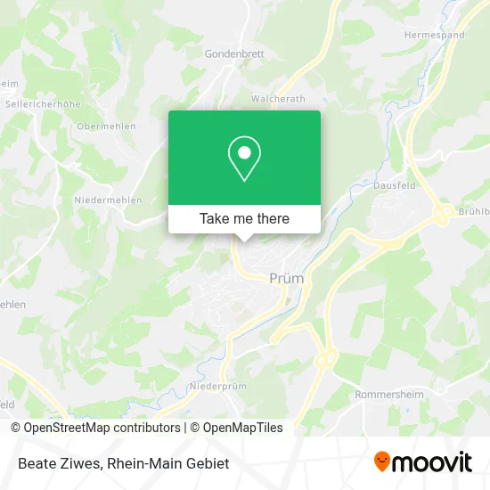 Beate Ziwes map