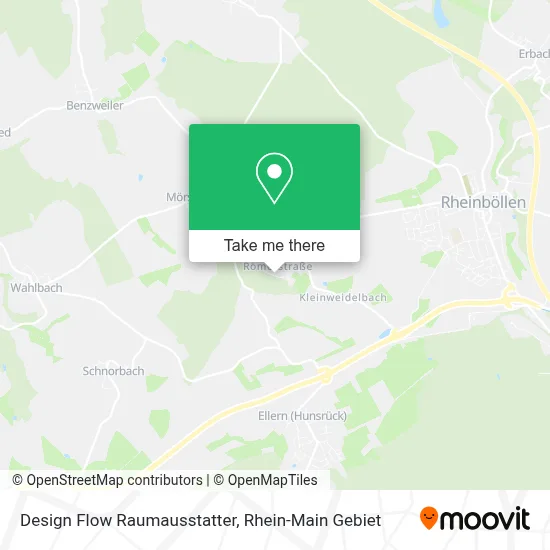 Design Flow Raumausstatter map
