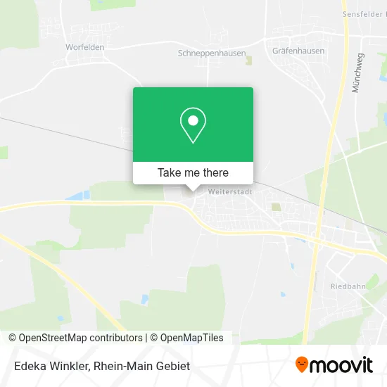 Edeka Winkler map