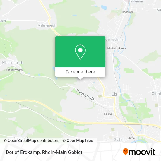 Detlef Erdkamp map