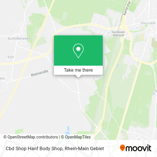 Cbd Shop Hanf Body Shop map