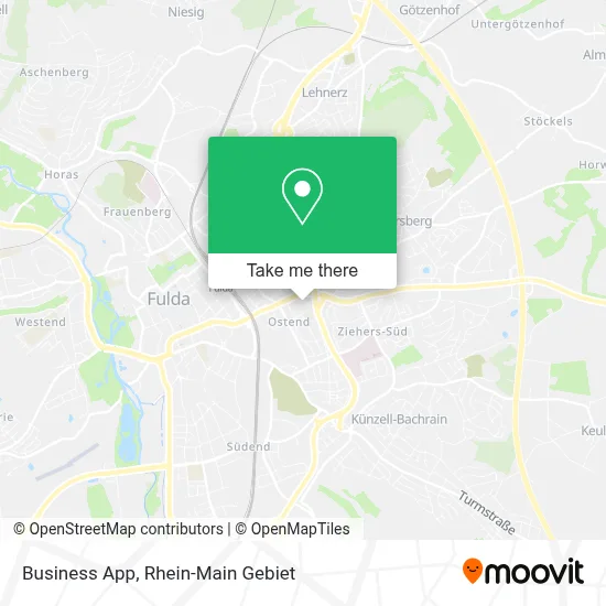 Business App map