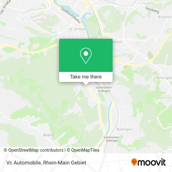 Vc Automobile map