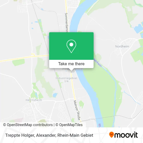 Treppte Holger, Alexander map