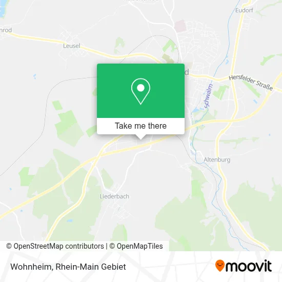 Wohnheim map
