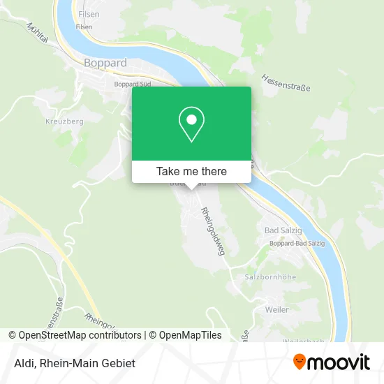 Aldi map