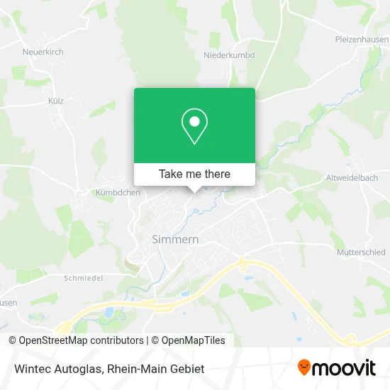 Wintec Autoglas map