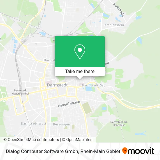 Dialog Computer Software Gmbh map