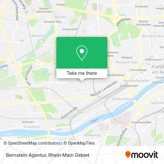 Bernstein Agentur map