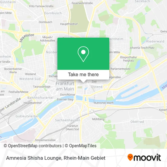 Amnesia Shisha Lounge map