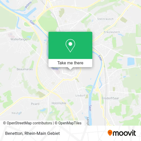 Benetton map