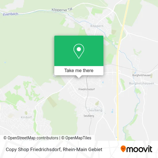 Copy Shop Friedrichsdorf map