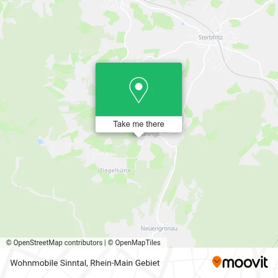 Wohnmobile Sinntal map