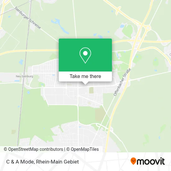 C & A Mode map