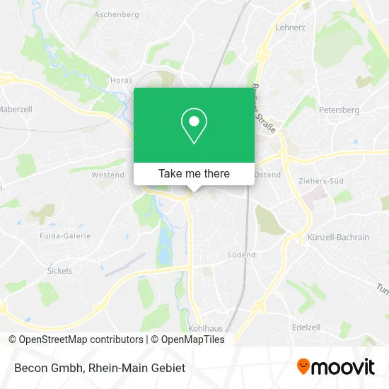 Becon Gmbh map