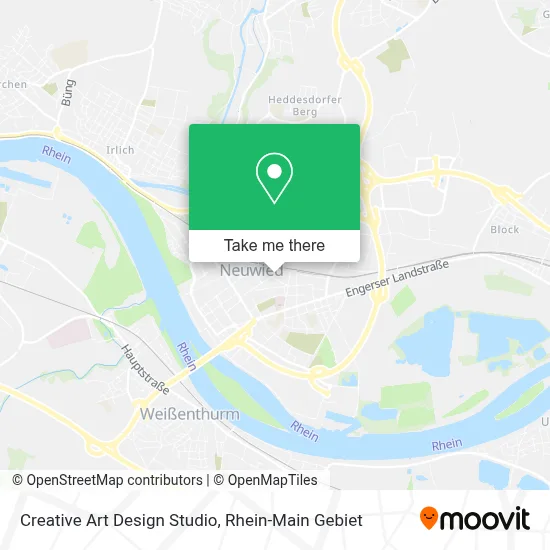 Creative Art Design Studio map