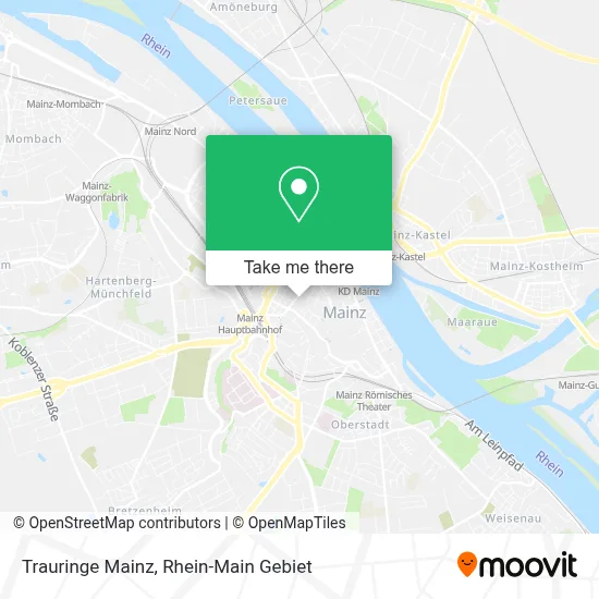 Trauringe Mainz map