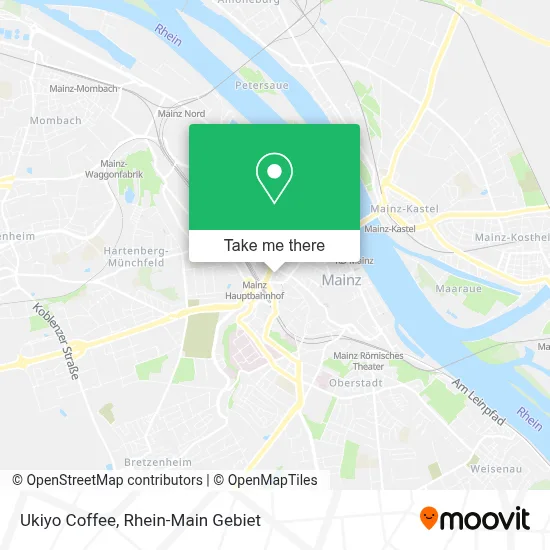 Ukiyo Coffee map