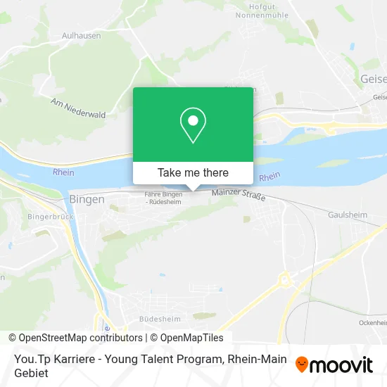 You.Tp Karriere - Young Talent Program map