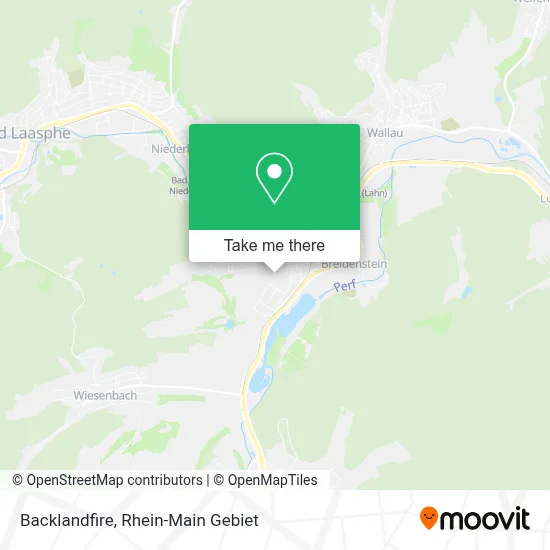 Backlandfire map