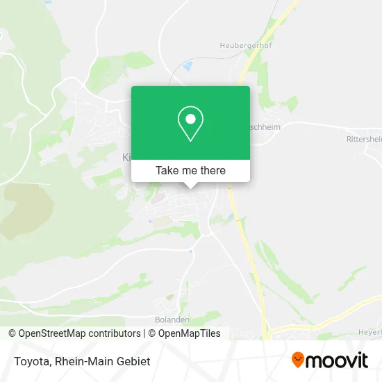 Toyota map