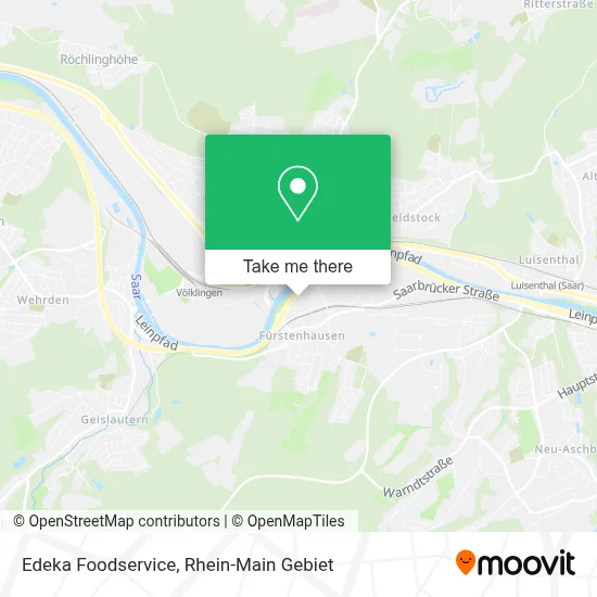 Edeka Foodservice map